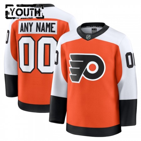 Maillot de Hockey Philadelphia Flyers Personnaliser Fanatics Premium 2024-25 Orange Domicile - Enfant